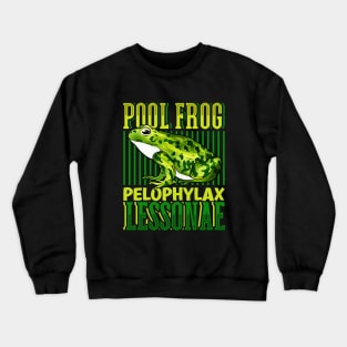 Pool Frog Crewneck Sweatshirt